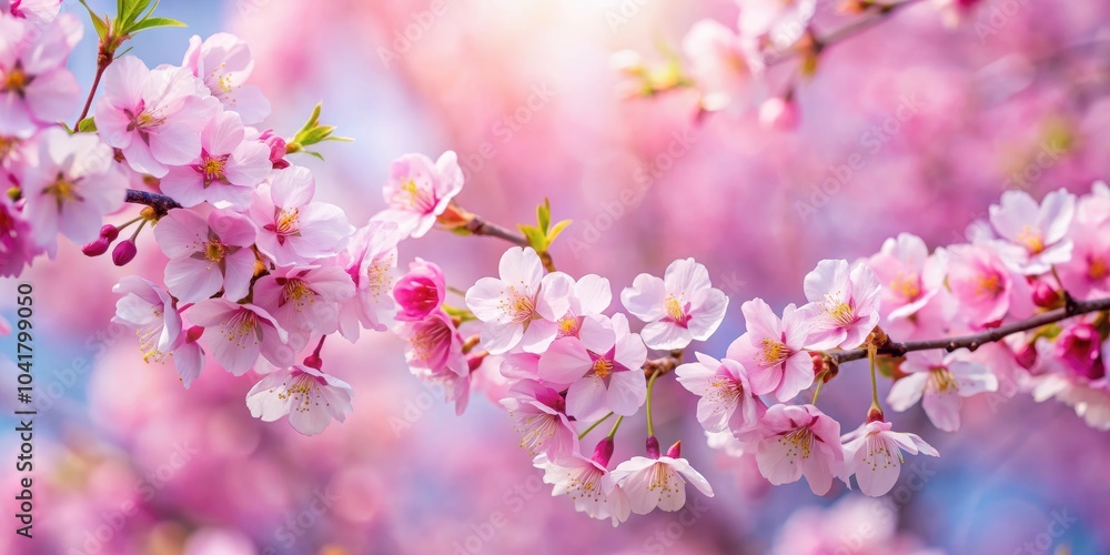 Beautiful cherry blossoms in full bloom, spring, pink, flowers, tree, nature, blossoming, petals, sakura, hanami, season Beautiful cherry blossoms in full bloom, spring, pink, flowers, tree, nature, blossoming, petals, sakura, hanami, season