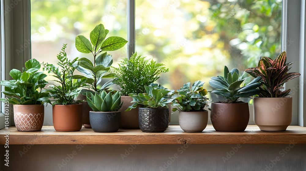 Indoor Plants on Windowsill: Decorate with Greenery Indoor Plants on Windowsill: Decorate with Greenery