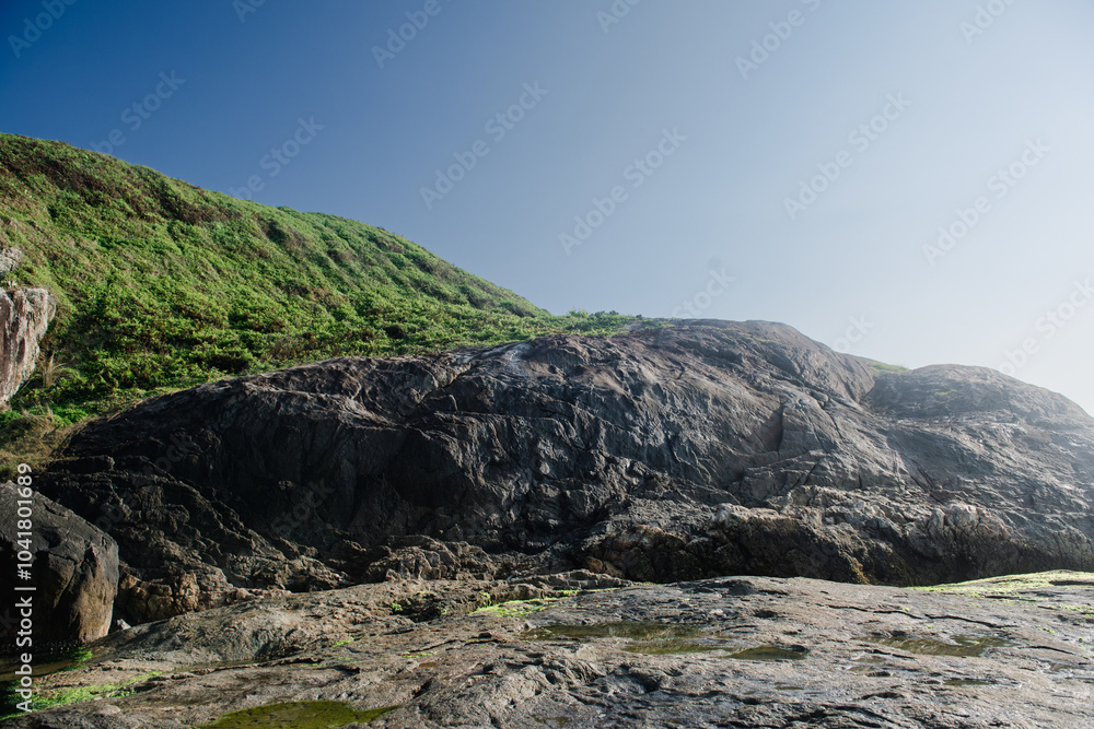 landscape with blue sky landscape with blue sky
