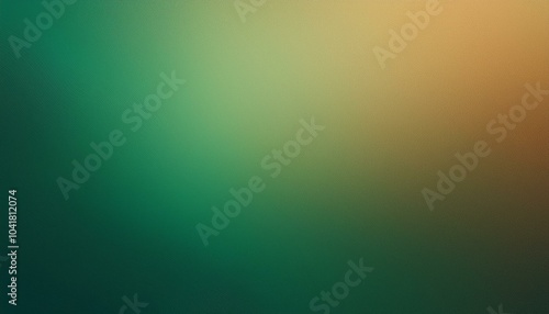 abstract background, Emerald and Sandstone gradient background with light leak and grainy texture, 