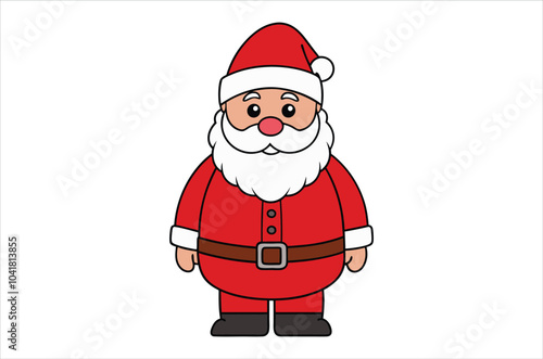santa claus vector,   icon vector illustration,  santa claus silhouette of a santa claus isolated on a white background, eps, png, svg, vector,