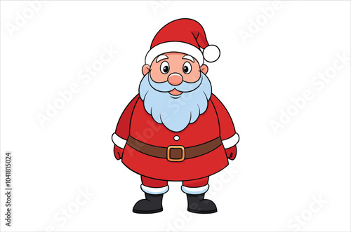 santa claus vector,   icon vector illustration,  santa claus silhouette of a santa claus isolated on a white background, eps, png, svg, vector,