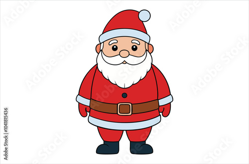 santa claus vector,   icon vector illustration,  santa claus silhouette of a santa claus isolated on a white background, eps, png, svg, vector,