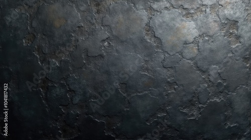 The dark, tarnished texture of oxidized silver reveals a stunning contrast between matte and shiny surfaces.