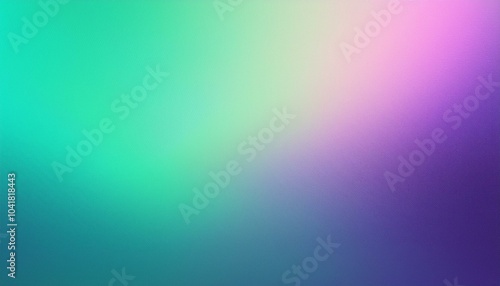 abstract background, Mint and Violet gradient background with light leak and grainy texture, 