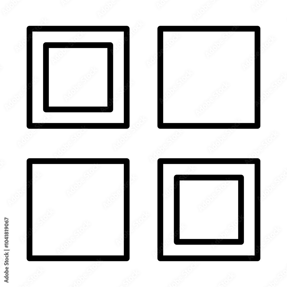Mosaic icon design Mosaic icon design