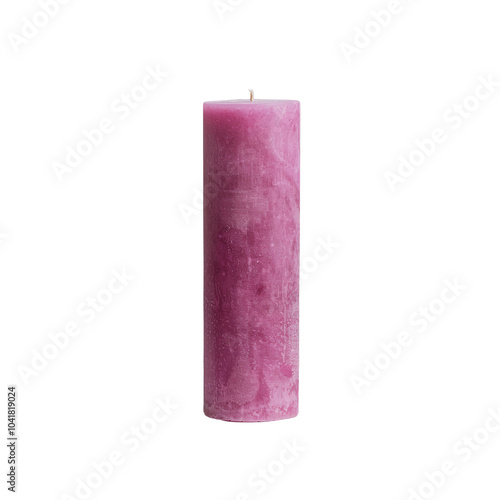 Purple Pillar Candle