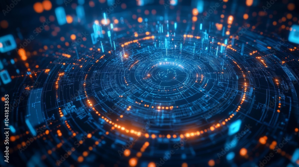 3D graphic of digital data transmission. Represent neural networks, AI, data transmission and encryption. 3D graphic of digital data transmission. Represent neural networks, AI, data transmission and encryption.