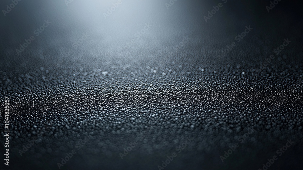 A detailed view of a sleek, dark gray surface featuring gentle light reflections, resulting in a refined and understated background texture ideal for design applications. A detailed view of a sleek, dark gray surface featuring gentle light reflections, resulting in a refined and understated background texture ideal for design applications.