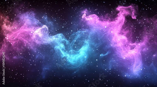 Cosmic Nebula Background   Space Galaxy Stars Abstract Artwork photo