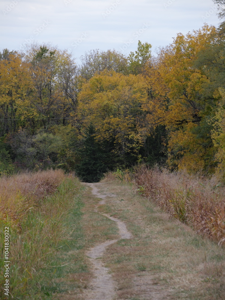 Autumn at Cedar Lake Public Park in Olathe KS