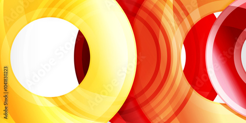 Circles, round elements, ring shapes premium background. Vector Illustration For Wallpaper, Banner, Background, Card, Book Illustration, landing page