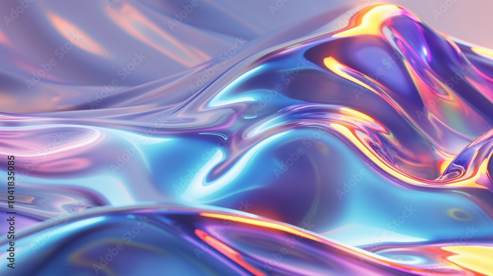 Glass waves with designs Glass waves with designs