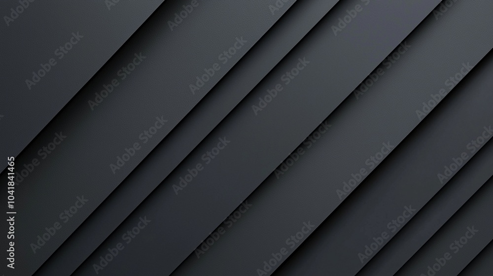 Obraz premium A sleek, dark gray gradient background with subtle light reflections, designed with minimalism in mind. The high-resolution image features smooth gradients and soft shadows that enhance the depth and 