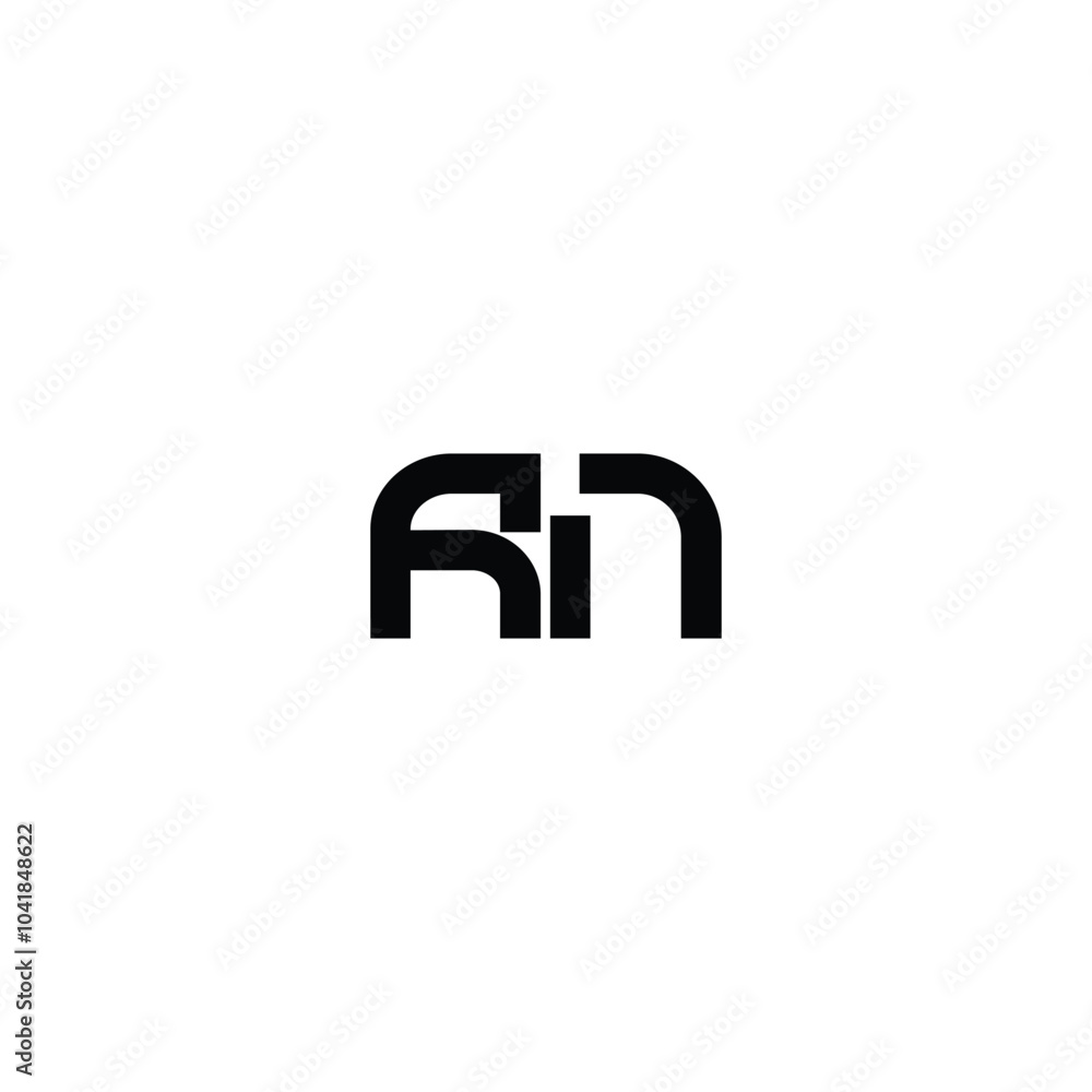 AN monogram logo design letter text name symbol monochrome logotype alphabet character simple logo AN monogram logo design letter text name symbol monochrome logotype alphabet character simple logo