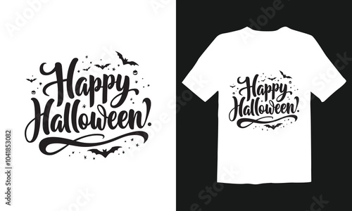 Happy Halloween t shirt design, printable t shirt, High quality t shirt design