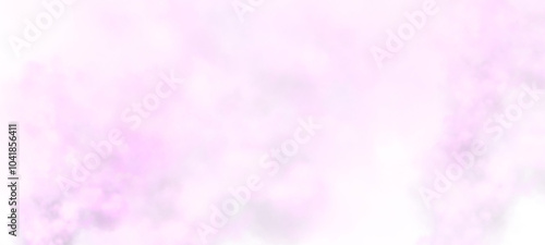 ピンクの雲をモチーフにした背景画像 Background image with a pink cloud motif