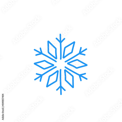 snowflake vector element