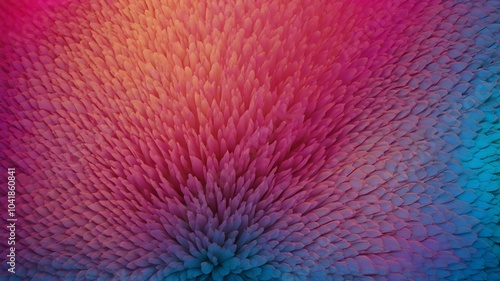 background with flowers gradient, generative AI, AI generated
