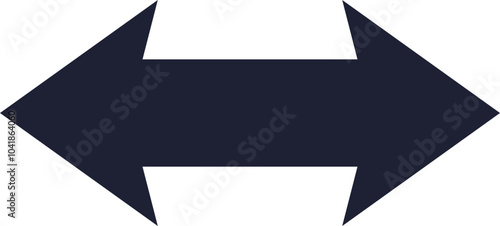 Double arrow symbolizing direction and choice.