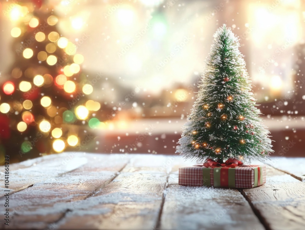 Empty of Christmas Blurred on Background. Blank Christmas. Gifts. Christmas Trees. Product Mockup. Copy space. Empty of Christmas Blurred on Background. Blank Christmas. Gifts. Christmas Trees. Product Mockup. Copy space.