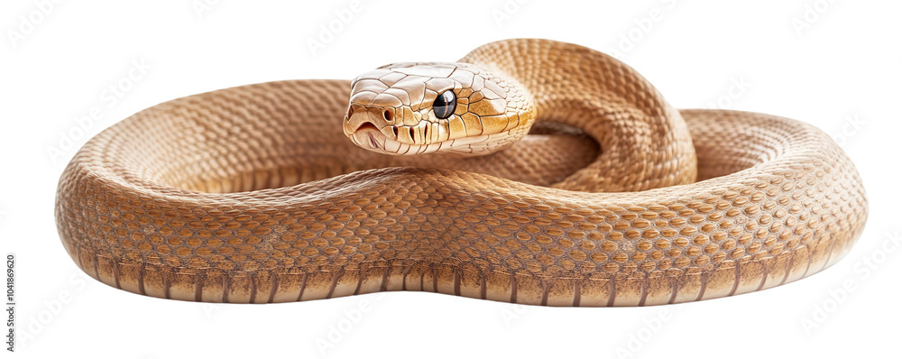 Snake, white isolate background Snake, white isolate background
