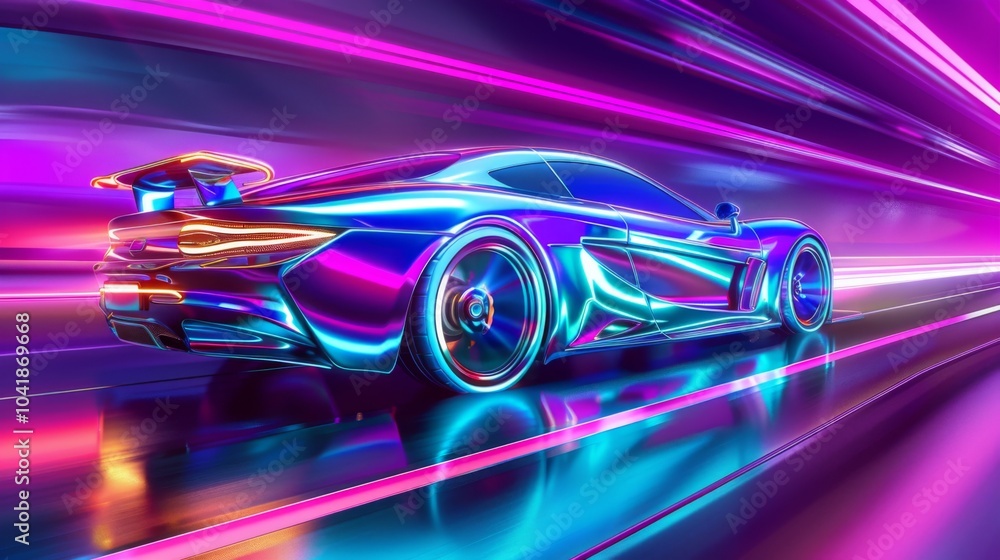 custom made wallpaper toronto digitalWitness the dynamic motion blur as the vehicle races down the road.