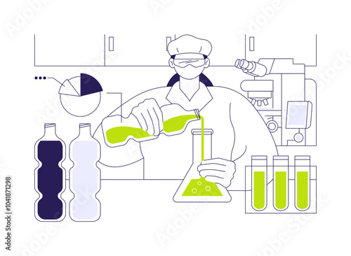 Product quality control abstract concept vector illustration.