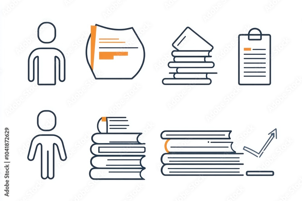 Four icons set, vector illustration. Simple black outline icons with a white background. Four icons set, vector illustration. Simple black outline icons with a white background.