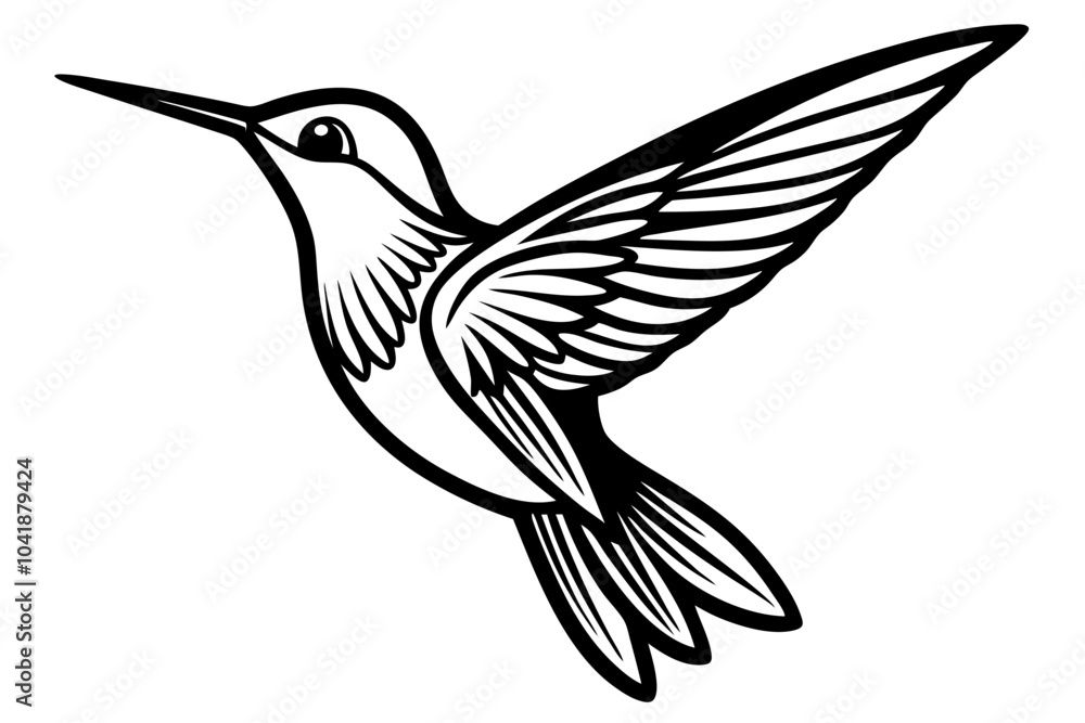 Creative Cute Bird line art vector design with a white background Creative Cute Bird line art vector design with a white background
