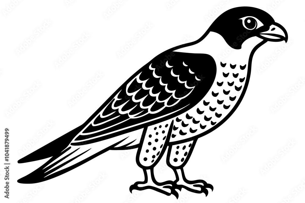 Creative Cute Bird line art vector design with a white background Creative Cute Bird line art vector design with a white background