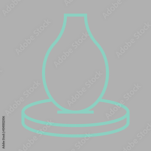 Clay Pottery icon design