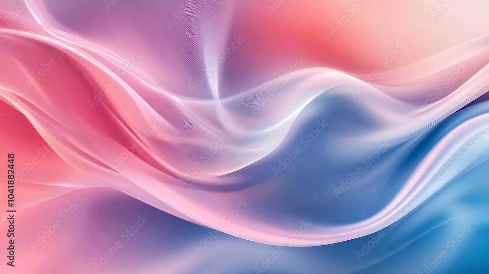 Soft gradient lines flowing smoothly creating a seamless and serene atmosphere Soft gradient lines flowing smoothly creating a seamless and serene atmosphere