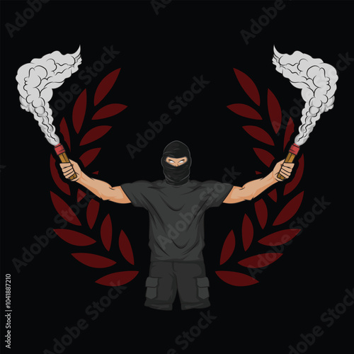 Ultras garuda mascot