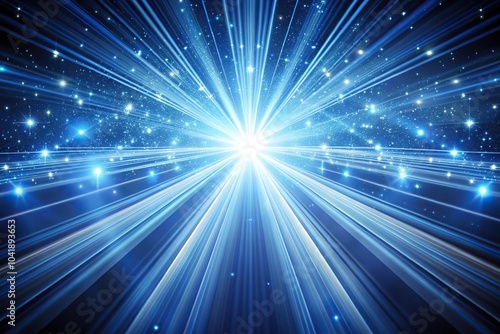 abstract background with freeform lights beaming from above