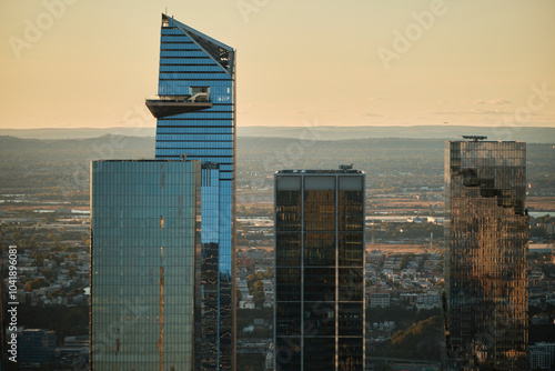 Canvas Print edge skyscraper in new york
