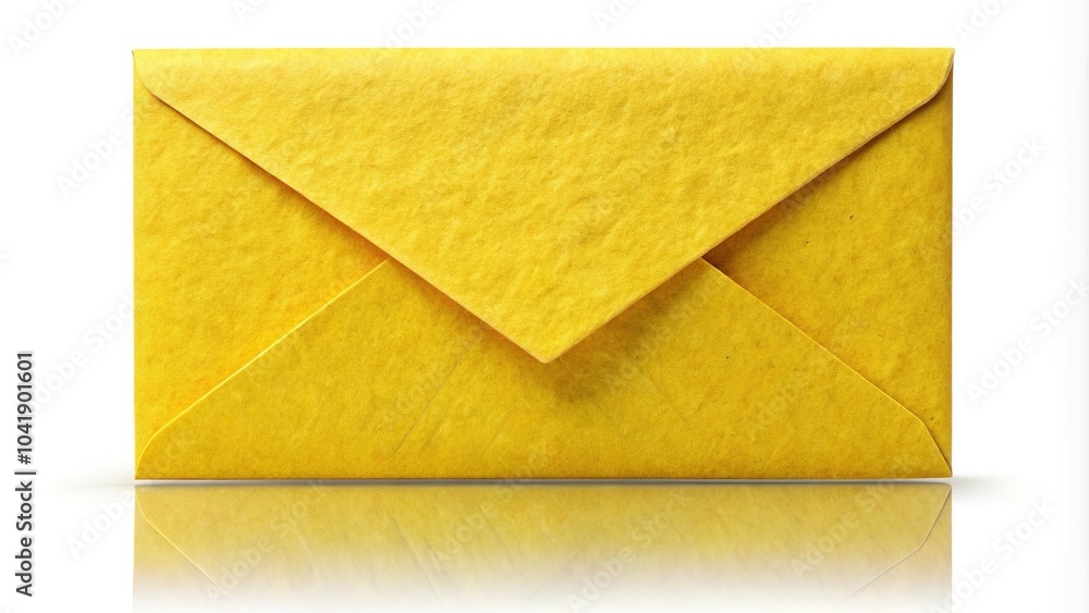 Yellow envelope paper texture background made from recycled material with a reflective surface Yellow envelope paper texture background made from recycled material with a reflective surface