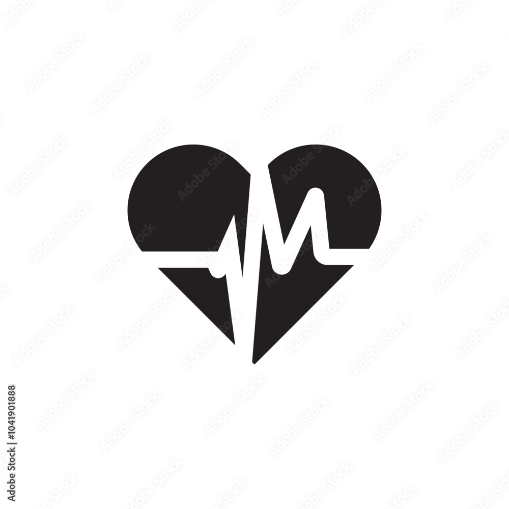 Heart Love symbol  icon vector illustration 