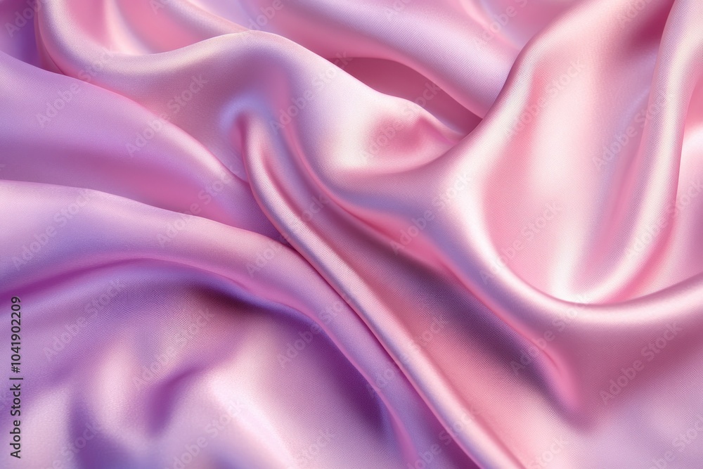 Obraz premium Soft Pink Satin Fabric Background Texture