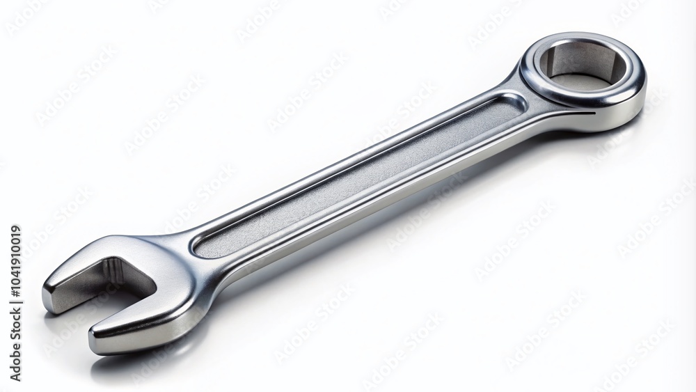 High-Quality Wheel Spanner Isolated on White Background for Automotive Product Photography High-Quality Wheel Spanner Isolated on White Background for Automotive Product Photography