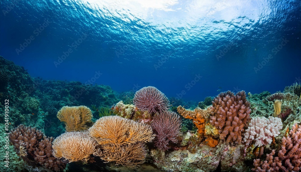 Naklejka premium coral reef