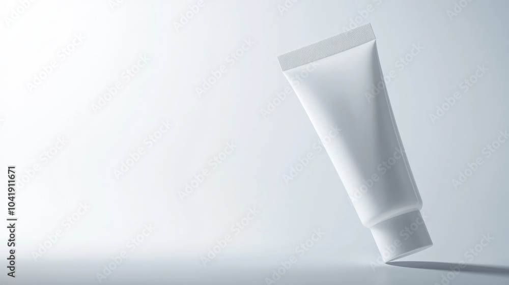 a slim floating cosmetic tube a slim floating cosmetic tube