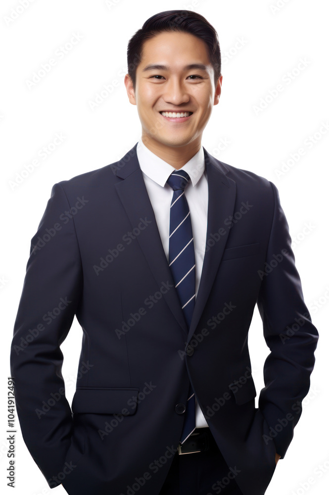 Thai man in businesswear smiling tuxedo blazer. Thai man in businesswear smiling tuxedo blazer.