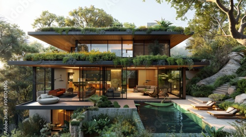 Showcase the beauty of sustainable architecture and green building design