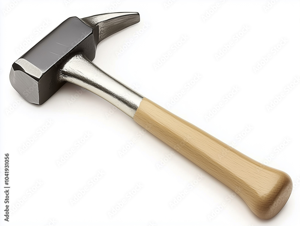 Sleek Claw Hammer with Wooden Handle Sleek Claw Hammer with Wooden Handle