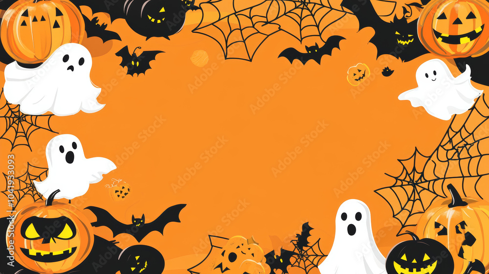 halloween background with pumpkins halloween background with pumpkins