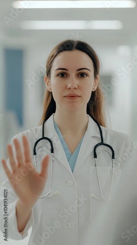 Healthcare Professional Gestures for Attention in Modern Medical Environment