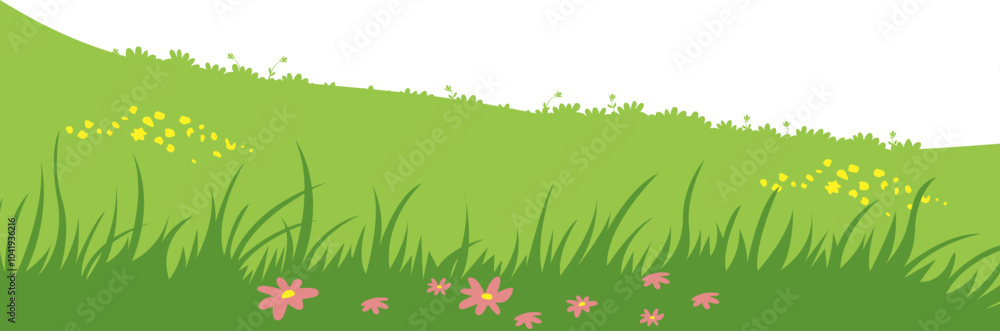 Obraz premium Grassfield Landscape View