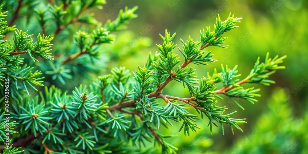 green juniper branches nature background green juniper branches nature background