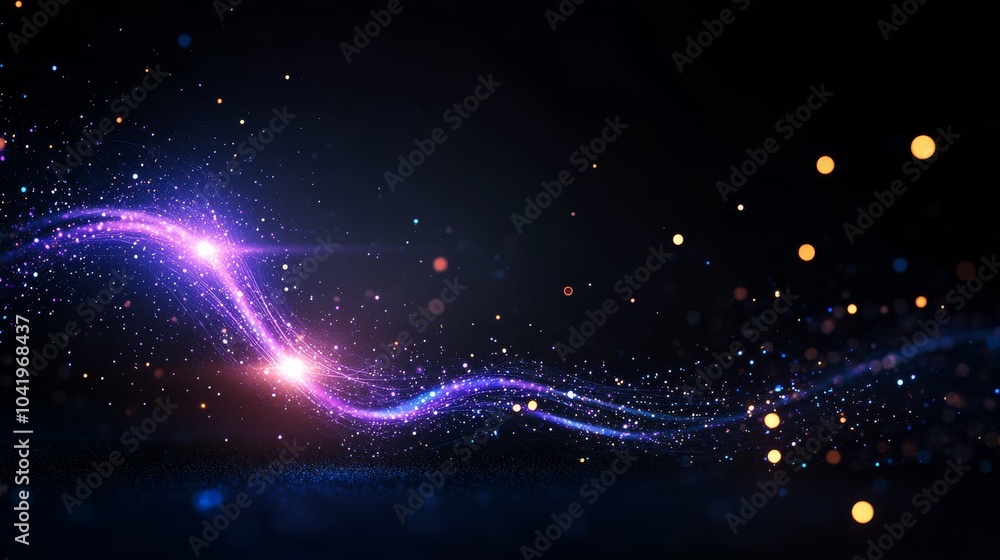 Abstract cosmic waves of light and energy Abstract cosmic waves of light and energy